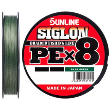 Шнур Sunline Siglon PE х8 300m 2.5/0.270mm 40lb/18.5kg Dark Gre Фото