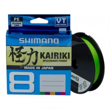 Шнур Shimano Kairiki 8 PE Mantis Green 150m 0.215mm 20.8kg Фото