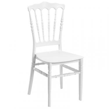 Кухонный стул Tilia Napoleon-XL біла слонова кістка / біла слонова кіс Фото
