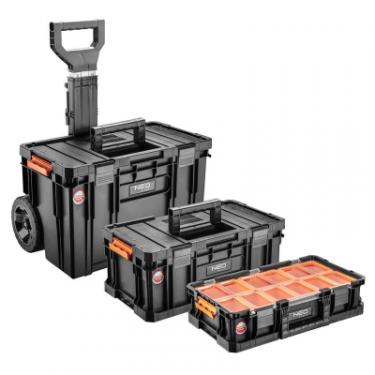 Ящик для инструментов Neo Tools модульна система на коліщатках, 3 модулі, об'єм 78 Фото