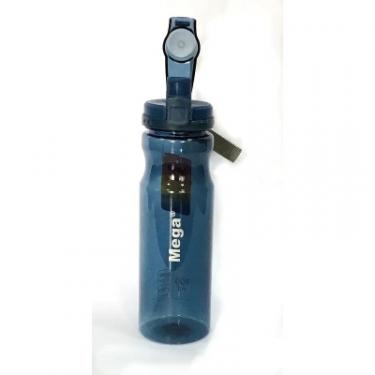 Бутылка для воды Mega Tritan 0,9 л Blue Фото 1