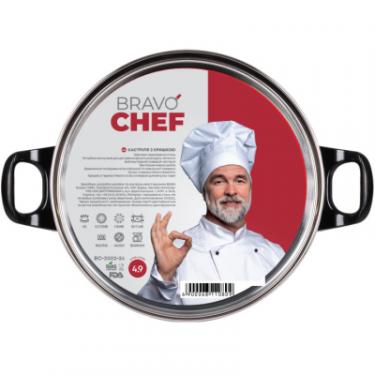 Кастрюля Bravo Chef 4.5 л Bakelite Фото 4