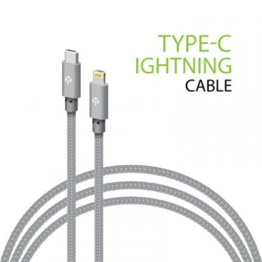 Дата кабель Intaleo USB-C to Lightning 1.0m CBGNYTL1 30W Grey Фото