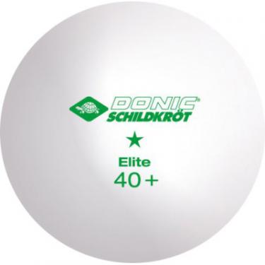 Мячик для настольного тенниса Donic Elite 1* 40+ 6шт Фото