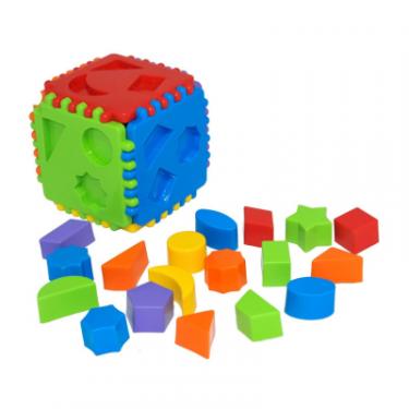 Развивающая игрушка Tigres сортер Educational cube 64 елемента Фото 1