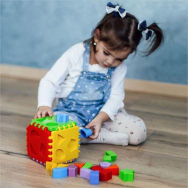 Развивающая игрушка Tigres сортер Educational cube 64 елемента Фото 3