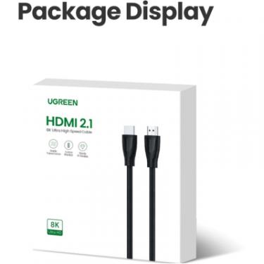Кабель мультимедийный Ugreen HDMI to HDMI 1.0m V2.1 HD140 Фото 4