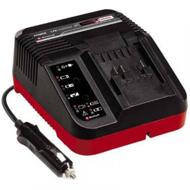 Зарядное устройство для аккумуляторов инструмента Einhell 18V Power X-Car Charger 3A, PXC, від прикурювача 1 Фото