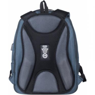 Рюкзак школьный Cool For School 44x32x20 см 28 л Голубо-сірий Фото 2