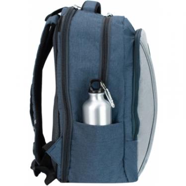 Рюкзак школьный Cool For School 44x32x20 см 28 л Голубо-сірий Фото 3