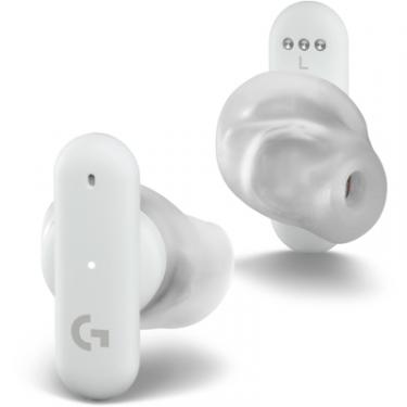 Наушники Logitech FITS True Wireless Gaming Earbuds White Фото