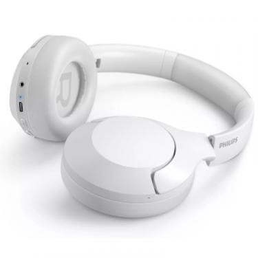 Наушники Philips TAH8506 Over-ear ANC Hi-Res Wireless Mic White Фото 3