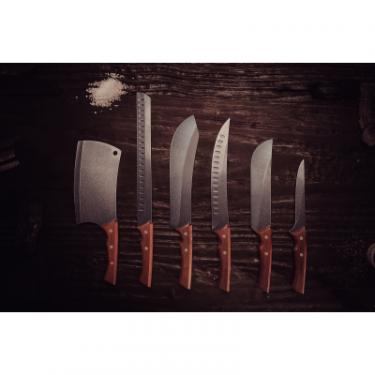 Кухонный нож Tramontina Churrasco Black для тонкої нарізки 305 мм Фото 4