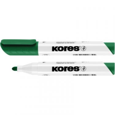 Маркер KORES для білих дошок 1-3 мм, зелений Фото