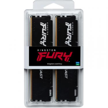 Модуль памяти для компьютера Kingston Fury (ex.HyperX) DDR5 64GB (2x32GB) 6000 MHz Beast Black XMP Фото 4