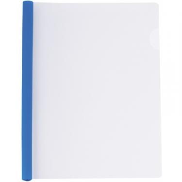 Папка-скоросшиватель Economix А4 з планкою-затиском 6 мм (2-35 аркушів), синя Фото
