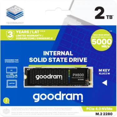 Накопитель SSD Goodram M.2 2280 2TB PX600 Фото 3