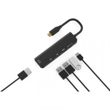 Концентратор XoKo AC-405 Type-C to HDMI+USB 3.0+USB 2.0+Type-C Фото 2