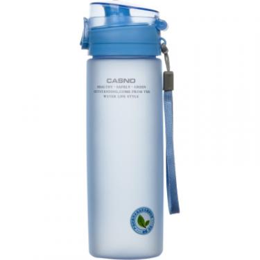 Бутылка для воды Casno 650 мл KXN-1157 Tritan Синя Фото