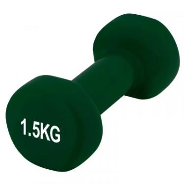 Гантель PowerPlay 4125 Achilles 1.5 кг Зелена Фото