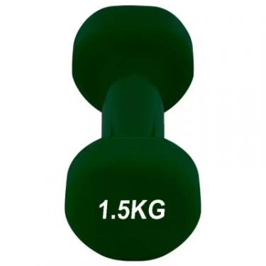Гантель PowerPlay 4125 Achilles 1.5 кг Зелена Фото 4