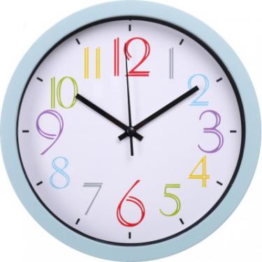 Настенные часы Optima Rainbow пластиковий, білий Фото