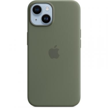 Чехол для мобильного телефона Apple iPhone 14 Silicone Case with MagSafe - Olive,Model Фото 3