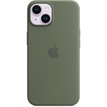 Чехол для мобильного телефона Apple iPhone 14 Silicone Case with MagSafe - Olive,Model Фото 4