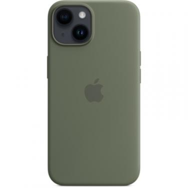 Чехол для мобильного телефона Apple iPhone 14 Silicone Case with MagSafe - Olive,Model Фото 5