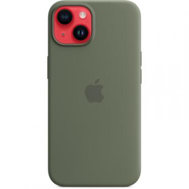 Чехол для мобильного телефона Apple iPhone 14 Silicone Case with MagSafe - Olive,Model Фото 6