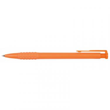 Ручка шариковая Economix promo MERCURY корпус помаранчовий, пише синім Фото