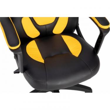 Кресло игровое GT Racer X-1414 Black/Yellow Фото 5
