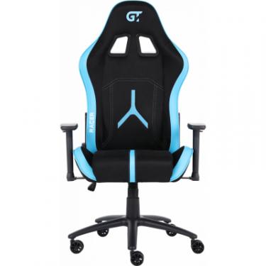 Кресло игровое GT Racer X-2565 Black/Blue Фото 2