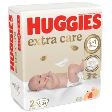 Подгузники Huggies Extra Care Size Розмір 2 (3-6 кг) 24 шт Фото 1