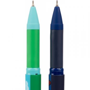 Ручка шариковая Yes 8bit UA Fire 0,7 мм синя Фото 2