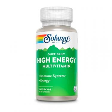 Витаминно-минеральный комплекс Solaray Мультивитамины, Once Daily High Energy, 30 вегета Фото