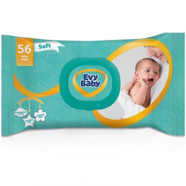 Детские влажные салфетки Evy Baby Soft 50 шт Фото
