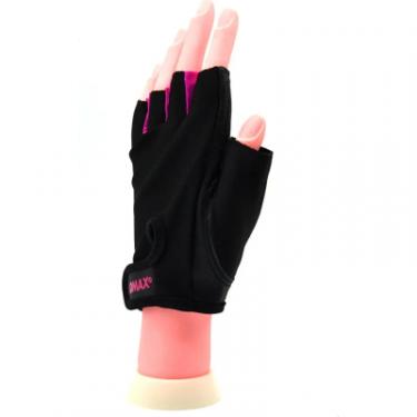 Перчатки для фитнеса MadMax MFG-251 Rainbow Pink S Фото 6