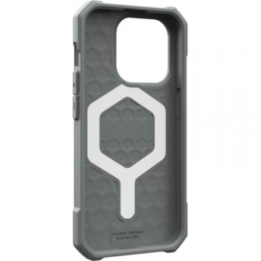 Чехол для мобильного телефона UAG Apple iPhone 15 Pro Essential Armor Magsafe, Silve Фото 8