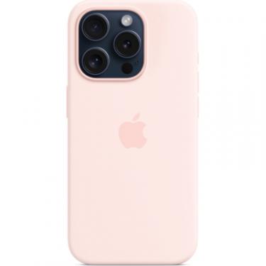 Чехол для мобильного телефона Apple iPhone 15 Pro Silicone Case with MagSafe Light Pin Фото 1