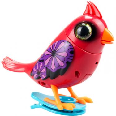 Интерактивная игрушка DigiBirds пташка - Червоний кардинал Фото 2