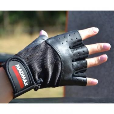 Перчатки для фитнеса MadMax MFG-248 Clasic Exclusive Black XXL Фото 1