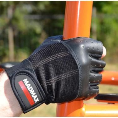 Перчатки для фитнеса MadMax MFG-248 Clasic Exclusive Black XXL Фото 4