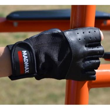 Перчатки для фитнеса MadMax MFG-248 Clasic Exclusive Black XXL Фото 8