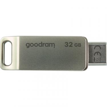 USB флеш накопитель Goodram 32GB ODA3 Silver USB 3.0 / Type-C Фото 1