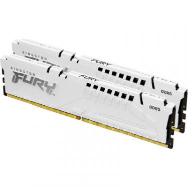 Модуль памяти для компьютера Kingston Fury (ex.HyperX) DDR5 64GB (2x32GB) 5200 MHz Beast White Фото 2