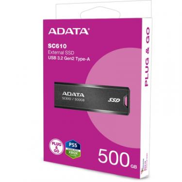Накопитель SSD ADATA USB 3.2 500GB SD610 Фото 10
