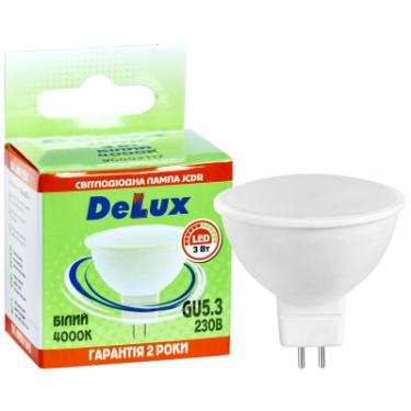 Лампочка Delux JCDR 3Вт 4000K 220В GU5.3 Фото 2
