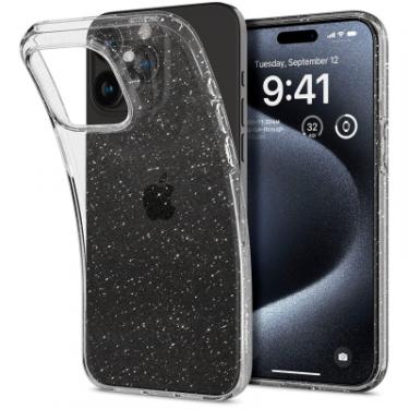 Чехол для мобильного телефона Spigen Apple iPhone 15 Pro Liquid Crystal Glitter Crystal Фото 10