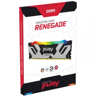 Модуль памяти для компьютера Kingston Fury (ex.HyperX) DDR5 48GB (2x24GB) 7200 MHz Renegade RGB XMP Фото 4